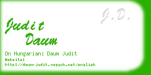 judit daum business card